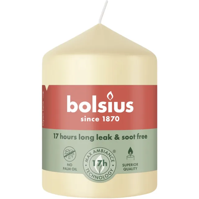 Bolsius Stompkaars 80/58 Beige (1 stuk)