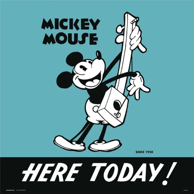 Grupo Erik DISNEY MICKEY MOUSE 90 - Art Collector Print 30x30 cm