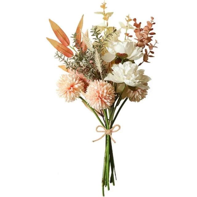 Excitat Kunstbloemen - Kunstplanten - Bloemdecoraties - Geschikt voor keukens, huizen, tuinen, feesten en feestdagen. roze