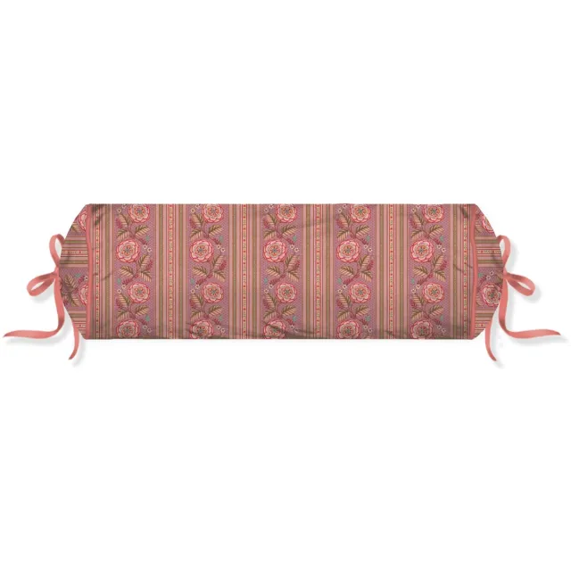 Pip Studio Rosa Rani Roll Cushion Sierkussen - 22 x 70 cm cm - Roze