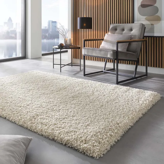 Shaggy Prime Hoogpolig vloerkleed - Shaggy Prime crème 200x290