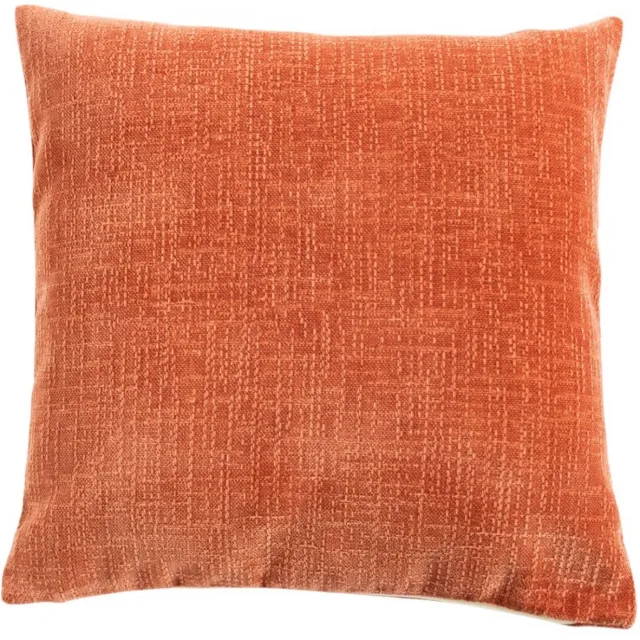 Linen & More Empress - sierkussen velvet slub roze - 45 x 45 cm