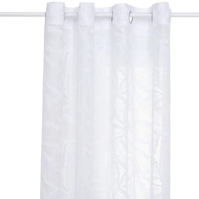 Atmosphera Créateur d'intérieur® Vitrage met kant-effect LAZI Blanc