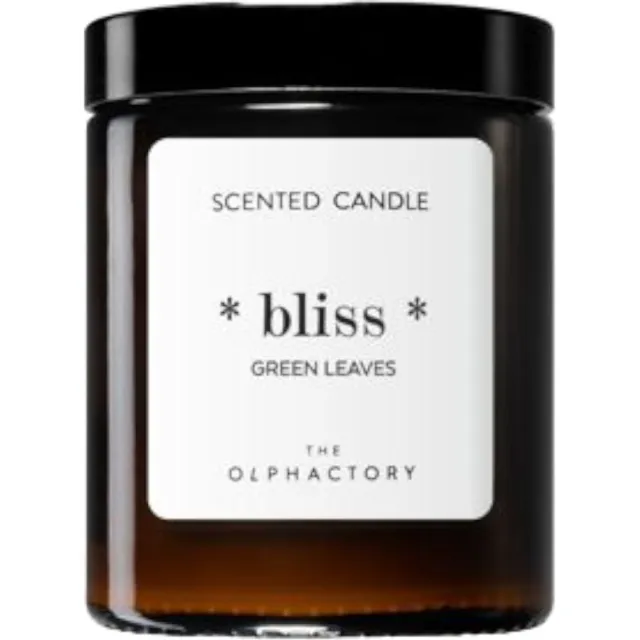 The Olphactory Geurkaars in glas 'Bliss' (30 branduren) Bruin