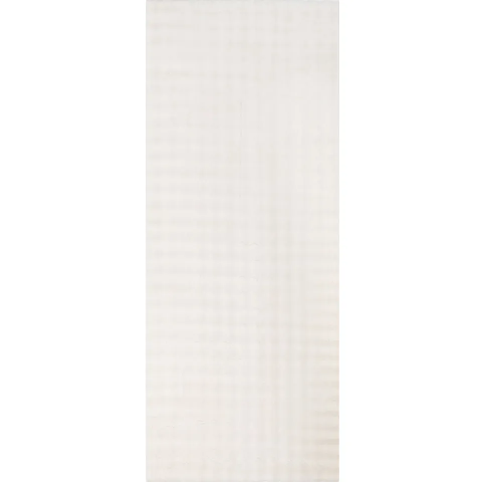 vidaXL Binnen kleed SIROLO Crèmekleurig 80 x 200 cm Polyester