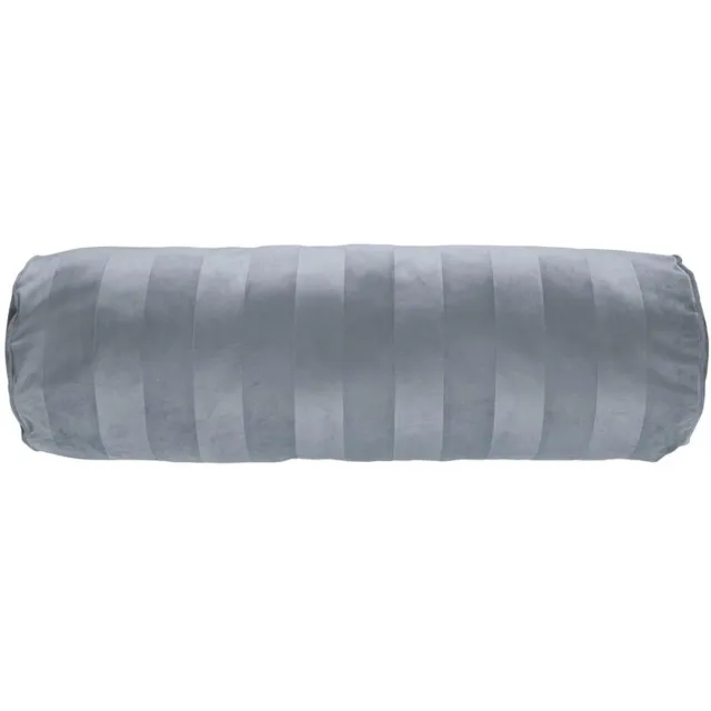 KAAT Amsterdam Softy Stripe Sierkussen - 22x70 cm - Blauw Grijs