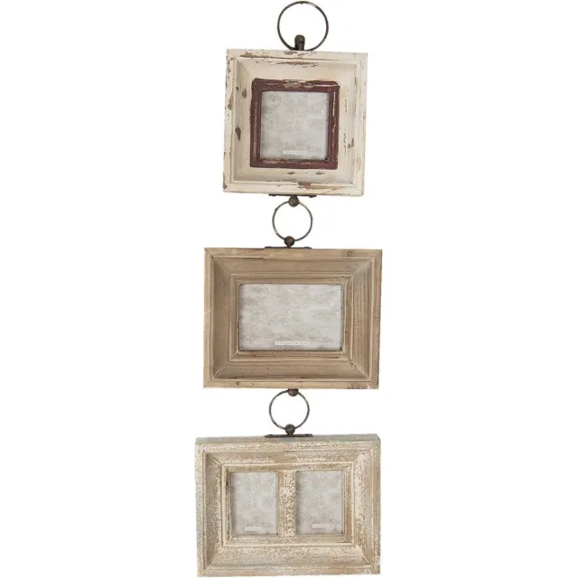 Clayre & Eef Fotolijst 7x9 cm Bruin IJzer