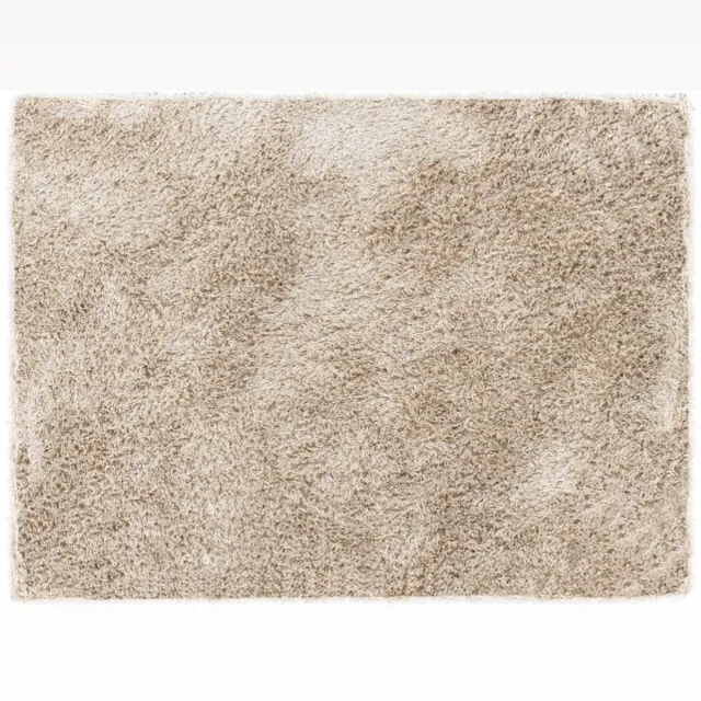 Must Living Crown vloerkleed rechthoekig polyester beige - 250 × 350 cm Naturel