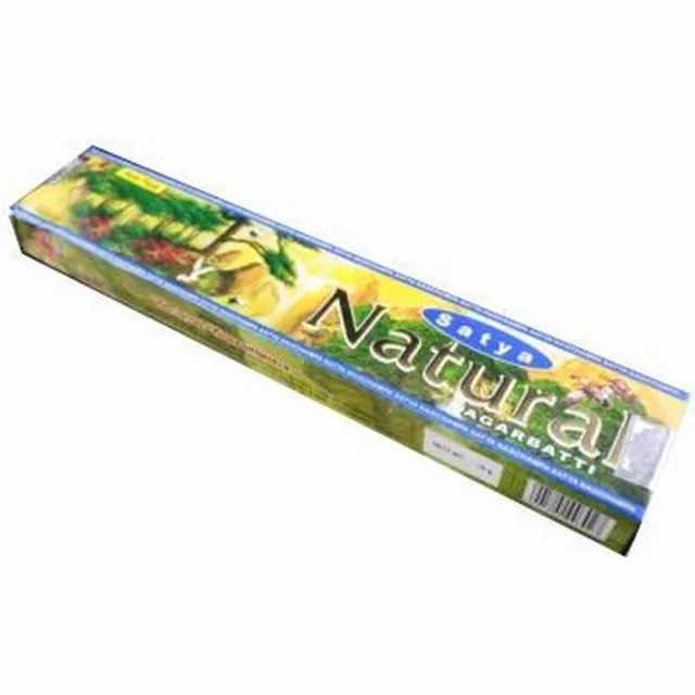 Phoenix Import Mani Bhadra Yogi & Yogini naturals Wierook Satya Natural per stuk (15 gram) wit