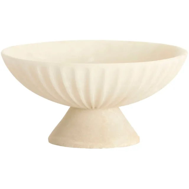 Light & Living schaal(decoratie) Shila (Ø25x12 cm) crème