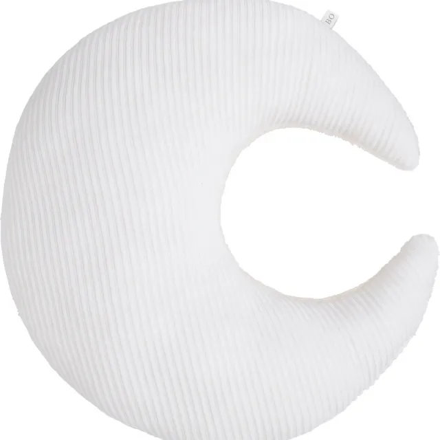 Baby's Only Sierkussen babykamer maan teddy Sense - Wit - 45x45 cm - Inclusief kussenvulling