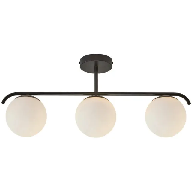 Nordlux Doos 3x Nordlux Grant LED Plafondlamp | 3x E14 Max 25W | Dimbaar | Zwart