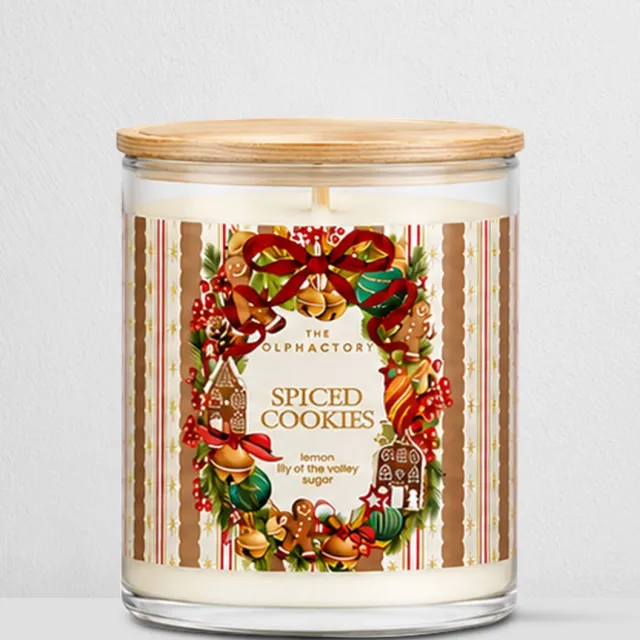 The Olphactory Geurkaars – Spiced Cookies (200g) Wit