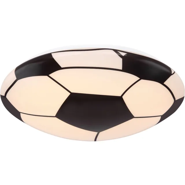 Globo Plafonniere - multicolor - LEMMI - metaal - Ø 36cm - LED - 54009D1 - Globo