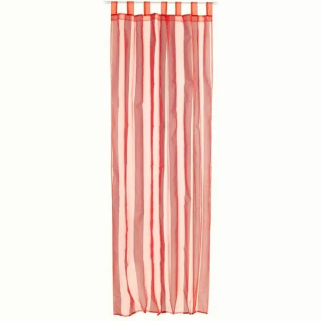 2LIF Salamanca gordijn rood 140x245cm rood, licht