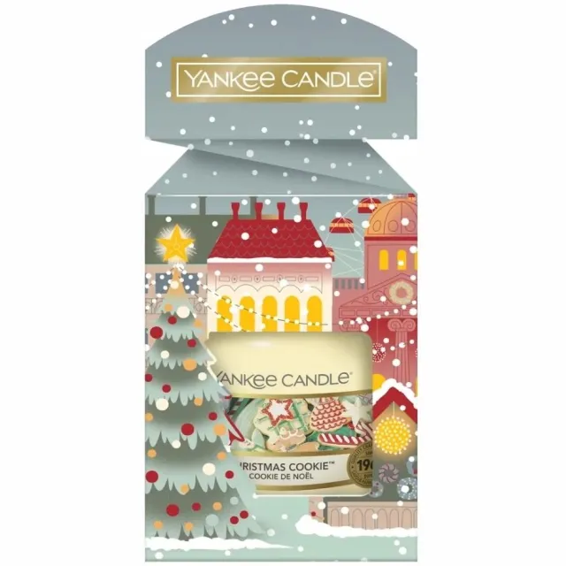 Yankee Candle Passport To The Holidays Christmas Cookie Small Jar - Cadeau - 30 branduren Meerkleurig