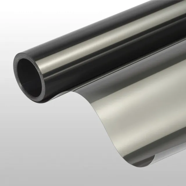 d-c-fix Statische Zonwerende Raamfolie Getint - Effen - 200x90cm - Transparant/Zwart
