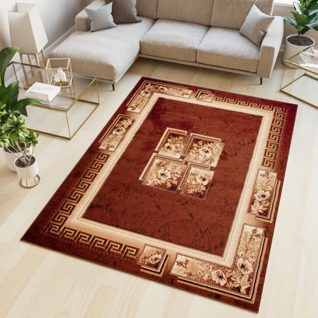 Tapiso Atlas PP Vloerkleed Bruin Beige Woonkamer Tapijt Maat- 60x100 Bruin 3