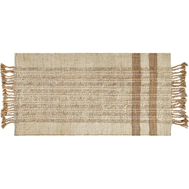 Beliani ORTAOBA - Modern vloerkleed - Lichtbeige - 80 x 150 cm - Jute