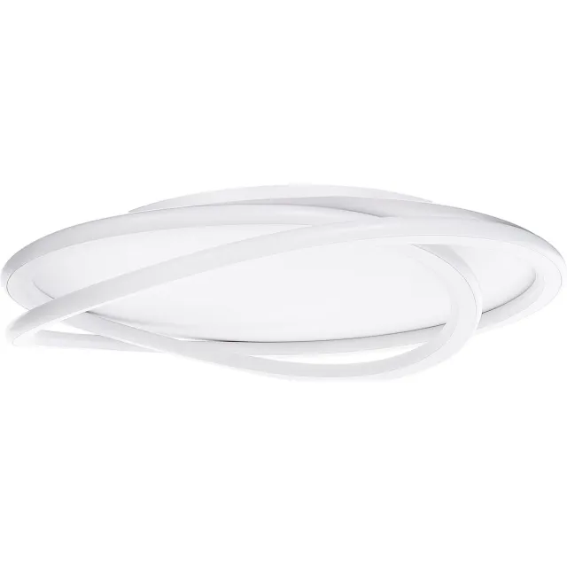 Beliani LEYLAN - Plafondlamp LED - Wit - Acryl