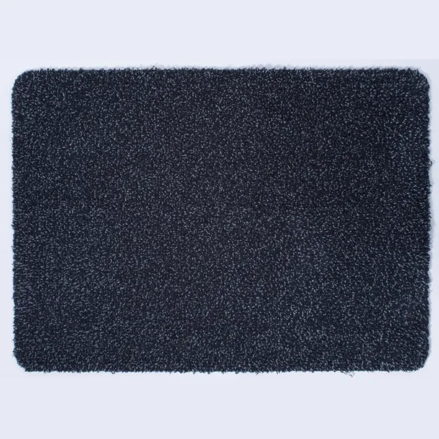 Flipper Wasbare Deurmat - Antislip - 50 x 75cm - Nacht zwart blauw