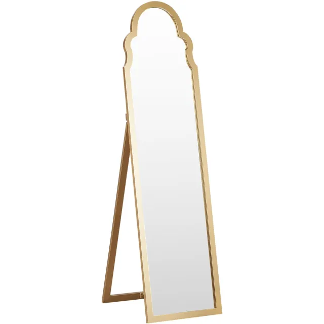 Beliani CHATILLON - Staande spiegel - Goud - MDF