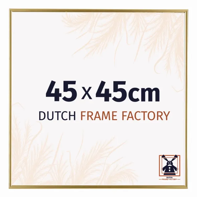 Dutch Frame Factory Fotolijst 45x45 cm - Kunststof - Goud - Easy