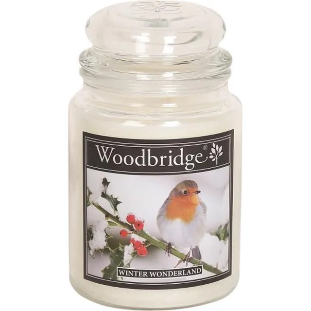 Woodbridge Candle 'Winter Wonderland' Large vanille wit