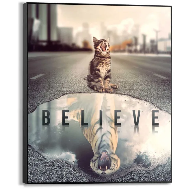 Reinders Schilderij Believe - 50 x 40 - Hout - REINDERS