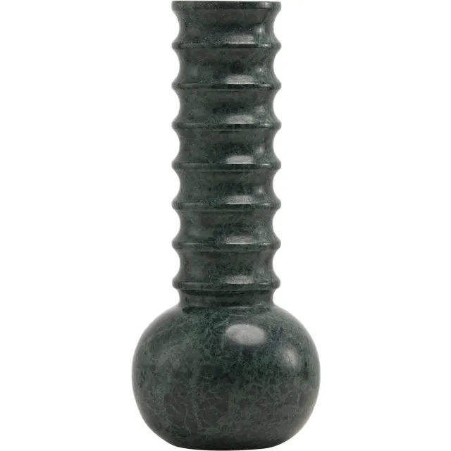 Mr. Stoned Marmeren Vaas Ribbel Groen
