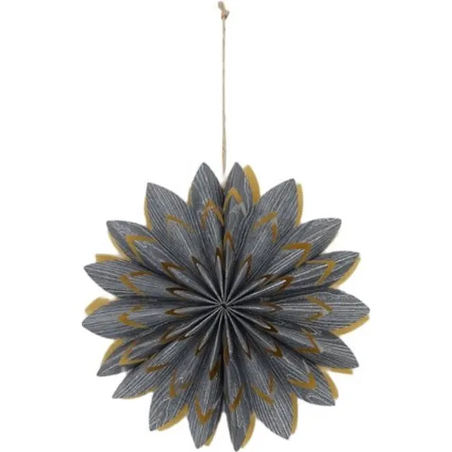 DKNC Kerstster 'Dark Grey' | 20cm Grijs