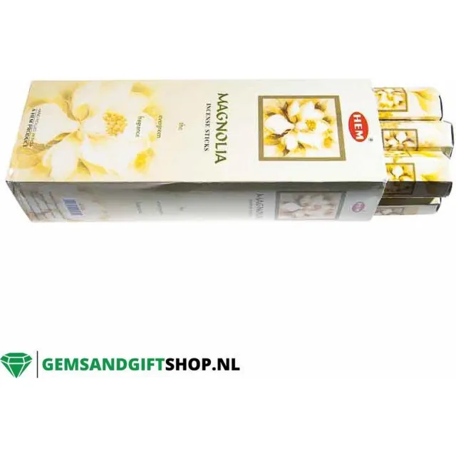 HEM Wierook - Magnolia - Slof (6 pakjes/120 stokjes) Multicolor