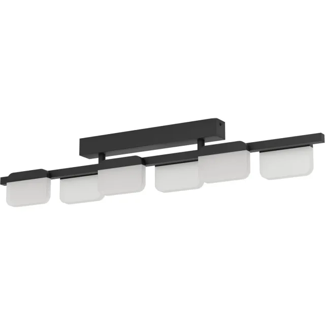 Eglo Ervidel Plafondlamp - LED - 93 cm - Zwart