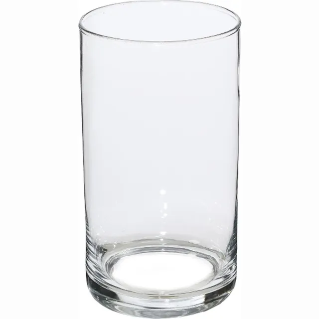 Gasper cilindervaas van helder glas Ø 18 cm, hoogte 40 cm Transparant