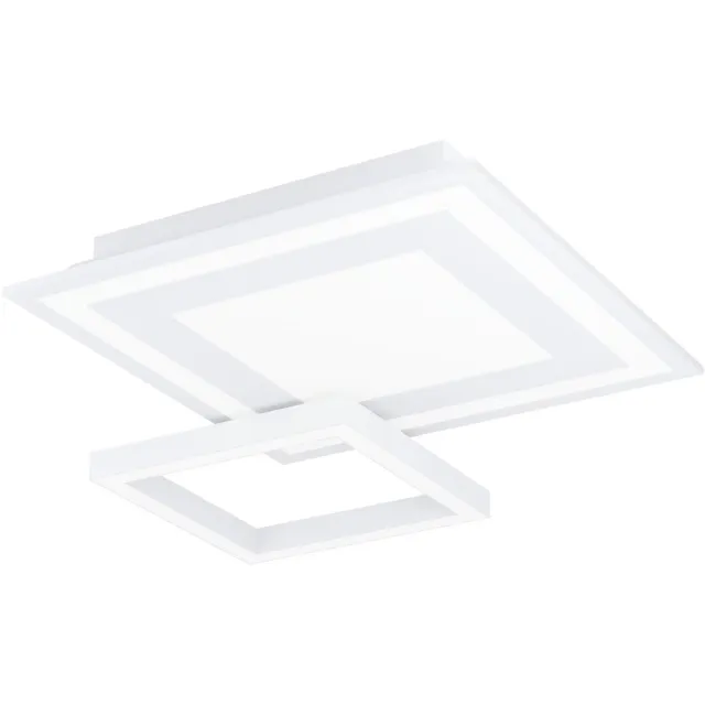 Eglo connect.z Savatarila-Z Smart Plafondlamp - 45 cm - Wit - Instelbaar RGB & wit licht - Dimbaar - Zigbee