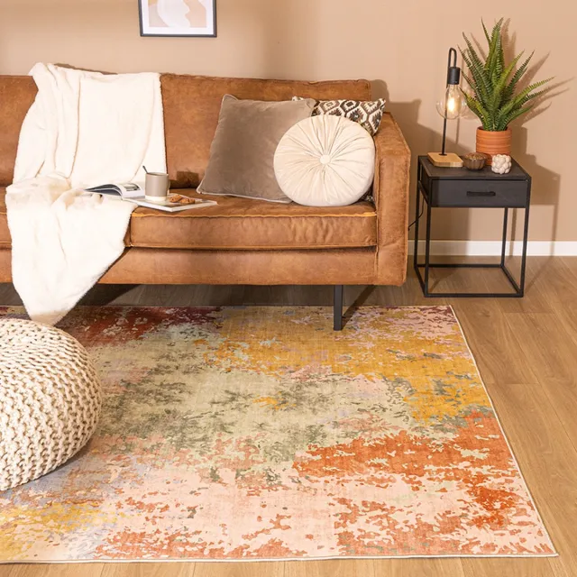 Fraai Modern vloerkleed - Sarge Pastel - 140x200cm Multicolor