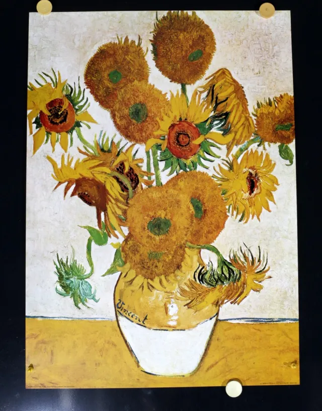 Catch Projecten Vincent van Gogh - Zonnebloemen - Kunstposter - 50x70 cm Multicolour