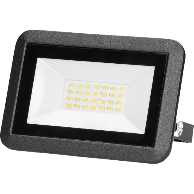 ABC-Led Mini LED schijnwerper - 20W - 1600 Lumen - Neutraal wit zwart