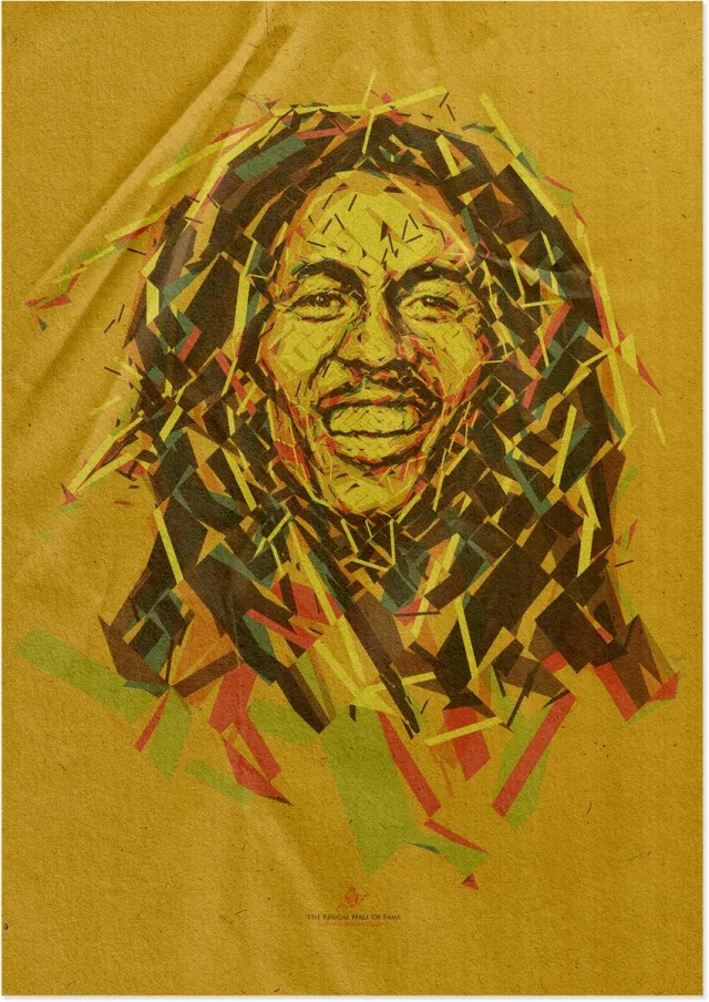 Huurdies Poster - 60x90cm - 230gms Premium Poster - Bob Marley