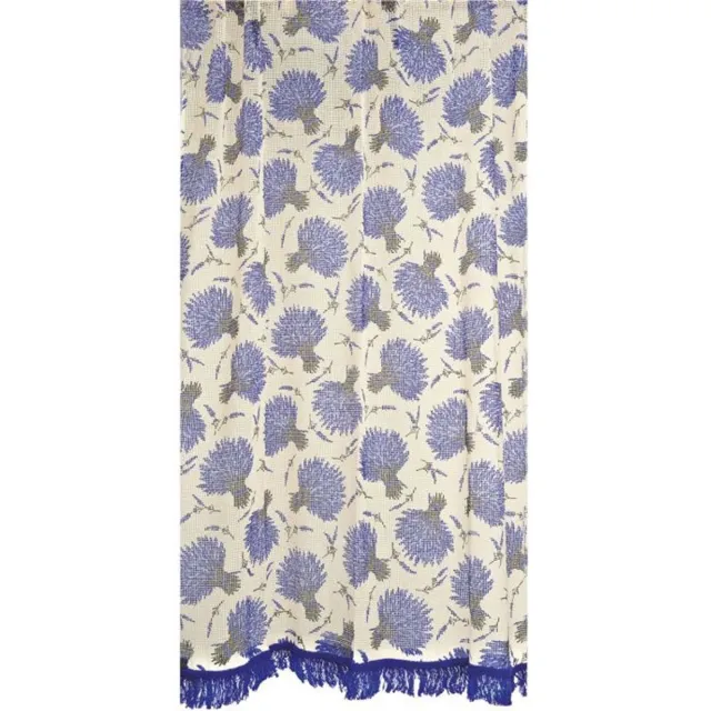 POYET MOTTE TOISON D'OR - Gordijn - Enkel - Miramas - 140x225 cm - Warmte- en insectenwering - Lavendel