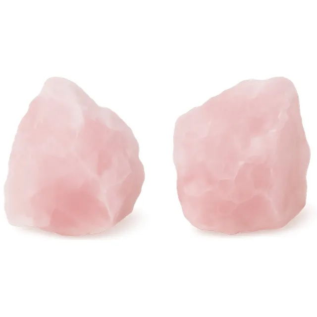 S4H Ruwe Rozenkwarts stukken – ±100 gram – Liefde, Rust & Harmonie