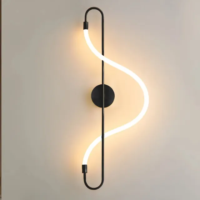 TooLight App857-W Long Spiegelverlichting Zwart 78X30X78Cm