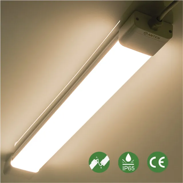 ANTENLICHT LED Batten 60 cm 18W 4000K 1800lm - Warm wit - LED TL Armatuur - Voor werkplaats, schuur en als onderbouwverlichting Neutraal wit