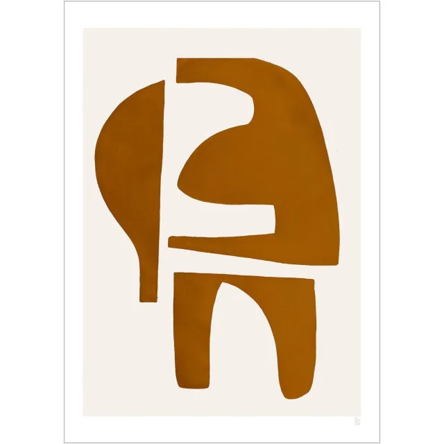 Poster & Frame Poster - Berit Mogensen Lopez - Elements (70 x 100 cm cm)