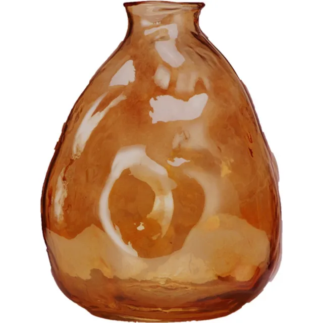 Mars & More Vaas organische vorm roest bruin 26cm