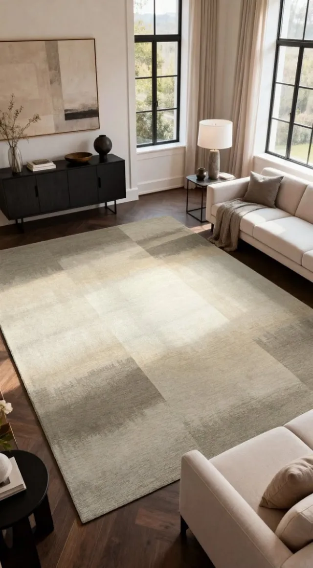 Louis de Poortere Wasbaar Binnen & Buiten Vloerkleed - 80 x 150 cm - Louis De Poortere Sendai Cottage Grey - Laagpolig Tapijt - Gerecycled PET - Made in Belgium - Circulair Grijs