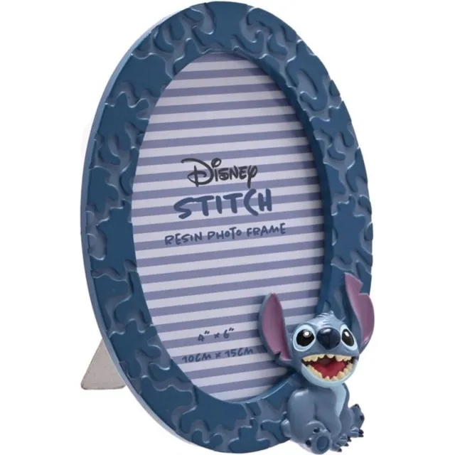 Widdop & Co Disney Stitch Fotolijstje Ovaal Blauw