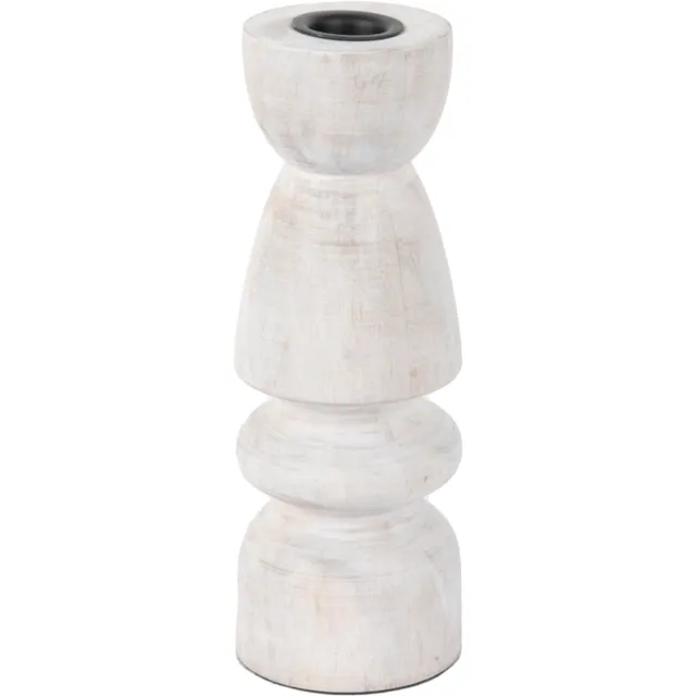 Present Time Kandelaar Modelar Small - White wash Wit