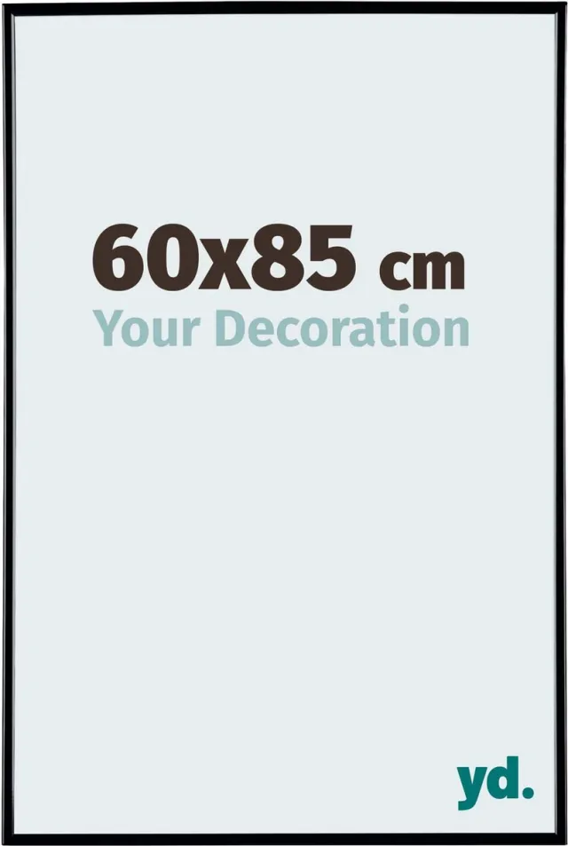 yd. Your Decoration - Fotolijst 60x85 cm - Kunststof - Zwart Hoogglans - Evry