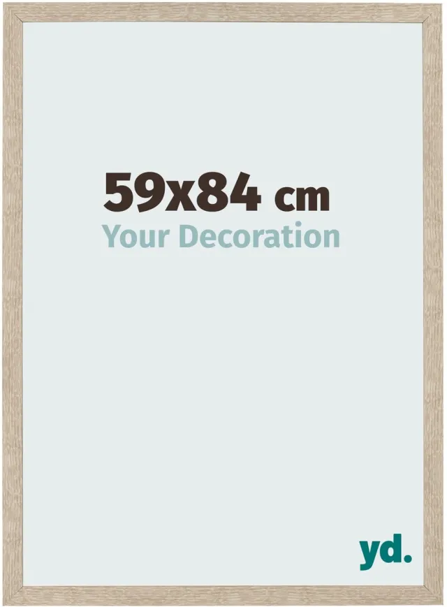 yd. Your Decoration - Fotolijst 59x84 cm - MDF - Sonoma Eiken - Bologna